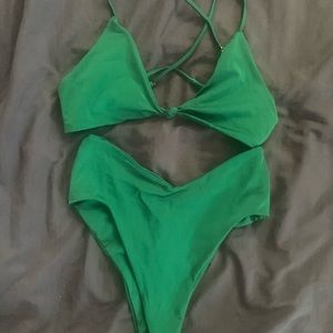 Skatie Emerald Bikini Size S/M